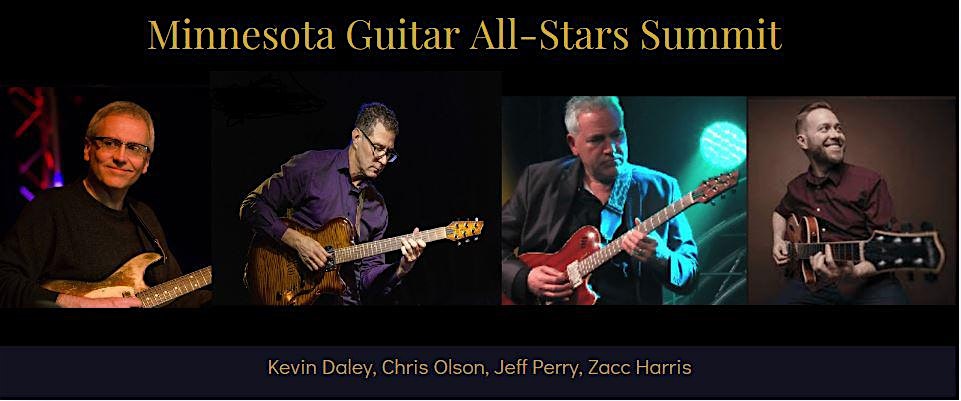 Minnesota Guitar All-Stars Summit artwork from Crooners Supper Club