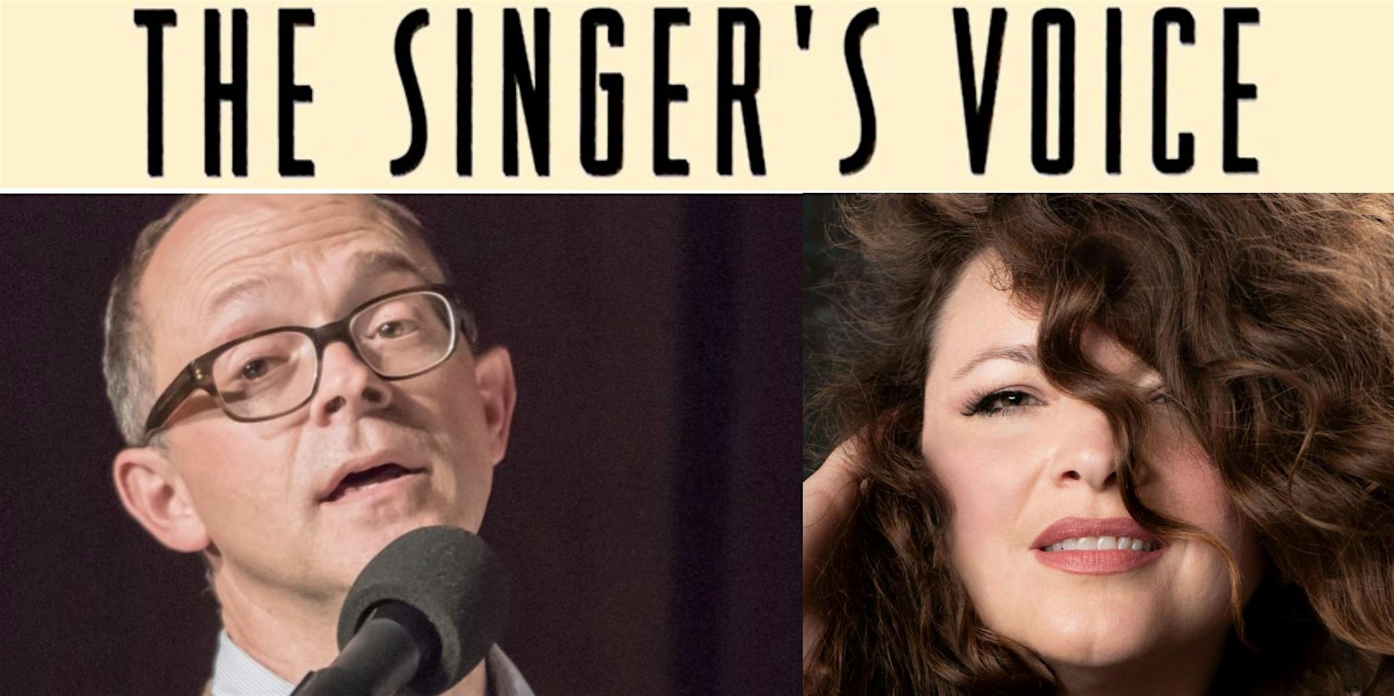 The Singer’s Voice, hosted by Dan Chouinard featuring Jennifer Grimm artwork from Crooners Supper Club