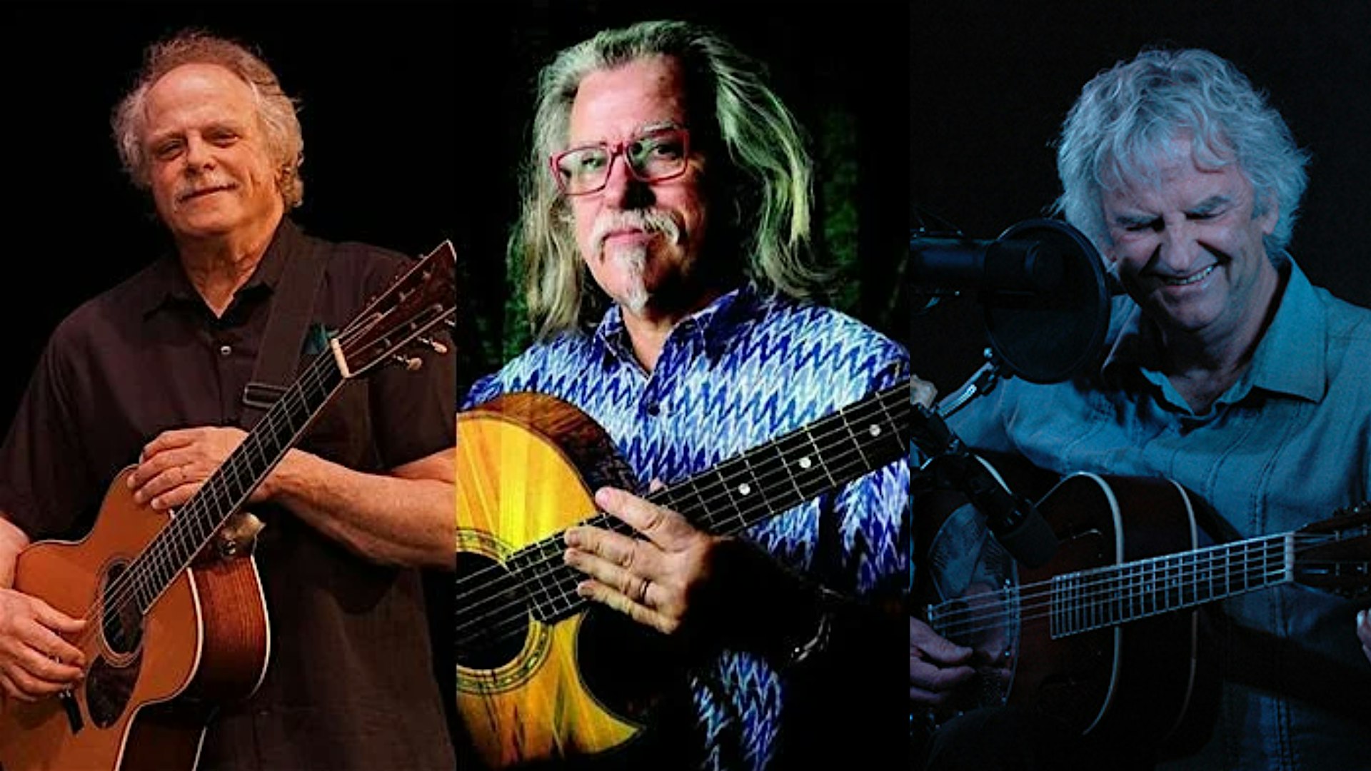 Pat Donohue’s Guitar Summit with Mike Dowling and Tim Sparks artwork from Crooners Supper Club